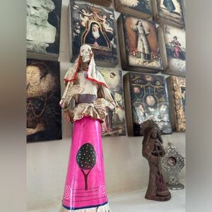 Day of the Dead Handmade Paper‎ Mache Figurine (2007)